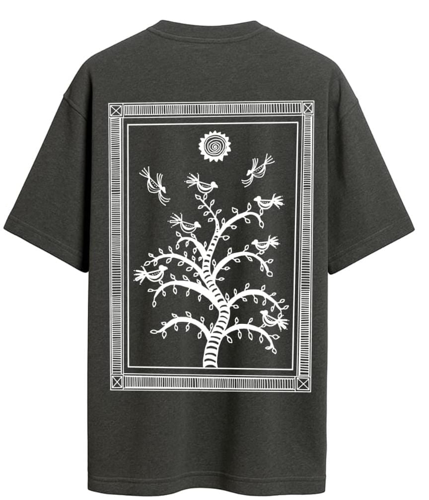 Oversized tee shirt- backside