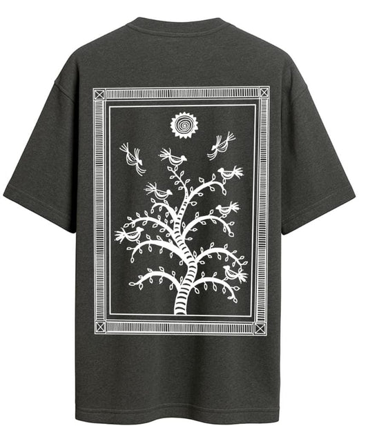 Oversized tee shirt- backside