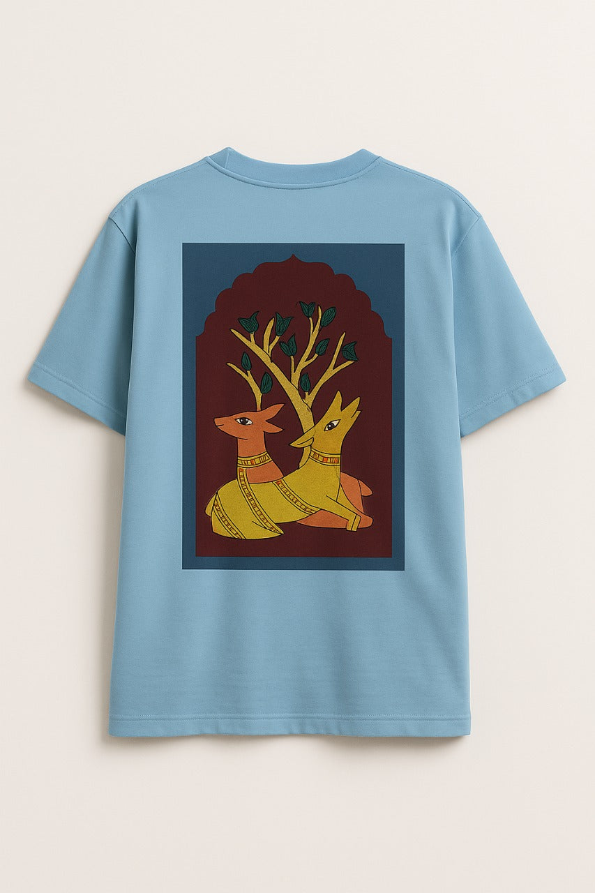 Oversized tee shirt- backside