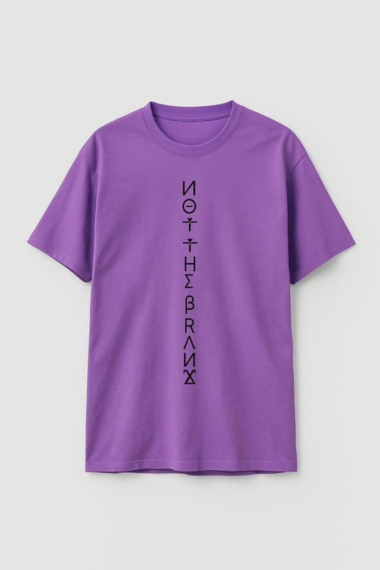 Oversized tee shirt-frontside